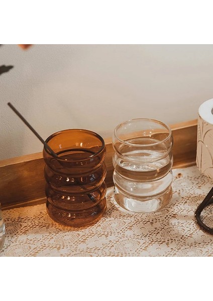 14.5x9.3cm Stili Isıya Dayanıklı Şeffaf Cam Çay Sürahi Japon Tarzı Çizgili Süt Sürahisi Sapı Kahve Süt Çaydanlık Su Sürahisi Ev Cafe Drinkware (Yurt Dışından) modelleri