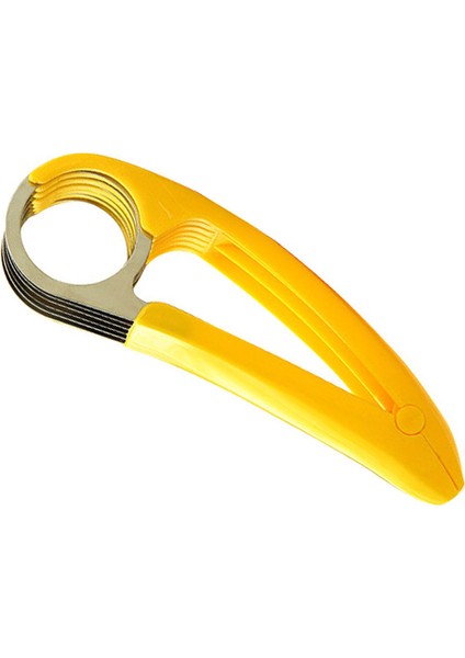 Sarı Stil Mutfak Yaratıcı Gadgettainless Çelik Muz Kesim Jambon ve Salatalık Dıy Dilimlenebilir (Yurt Dışından)