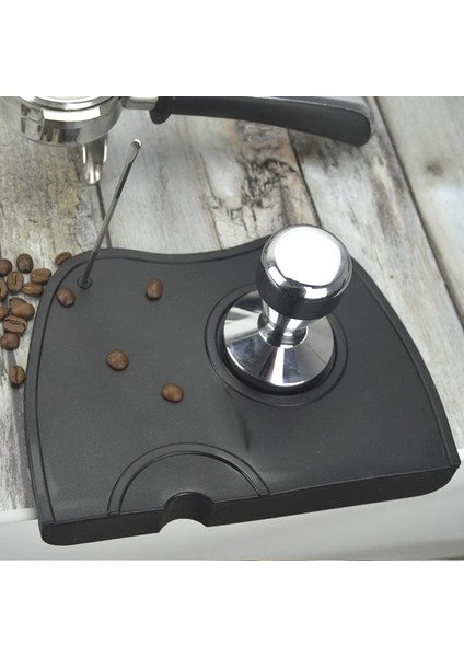Küçük Yuvarlak Stil Manuel Kahve Silikon Tampon Mat Barista Kahve Espresso Kurcalama Latte Sanat Kalem Dış Müdahale Tutacağı Ev Kahve Aksesuarları (Yurt Dışından) modelleri