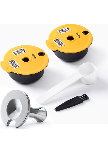 180ML-60ML-T Tarzı ml Bosch Tassimo Bosch Makinesi Için Yeniden Kullanılabilir Kahve Kapsülü Doldurulabilir Filtre Bardak Pod Espresso Makinesi ml (Yurt Dışından)