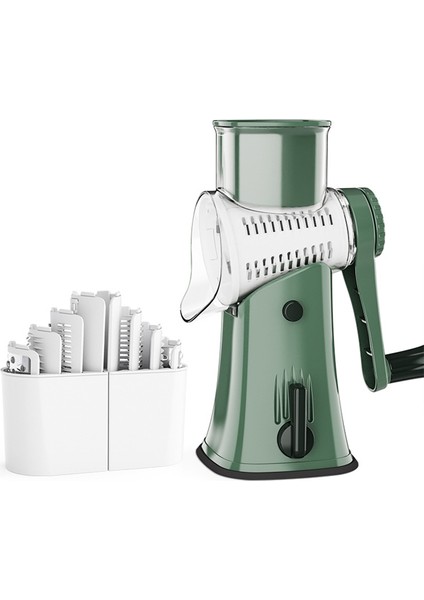 Yeşil Tarzı Manuel Sebze Kesici Dilimleme Parçalayıcı Rende Sebze Havuç Patates Dilimleme Mutfak Aksesuarları Alet Mutfak Eşyaları (Yurt Dışından)