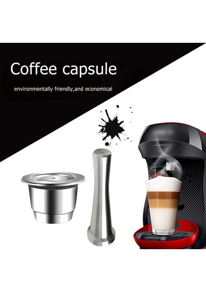 B Tarzı Caffitaly Tchibo Cafissimo Expressi Için Paslanmaz Çelik Doldurulabilir K- Kahve Kapsül Pod Filtreleri Cafeteira Dış Müdahale (Yurt Dışından)