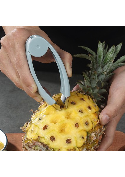 Pembe Tarzı Paslanmaz Çelik Ananas Göz Soyucu Bıçak Sivri Çilek Tohumu Sökücü Klip Kesici Cımbız Meyve Gıda Araçları Mutfak (Yurt Dışından) fiyatları