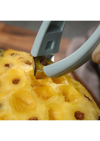 Pembe Tarzı Paslanmaz Çelik Ananas Göz Soyucu Bıçak Sivri Çilek Tohumu Sökücü Klip Kesici Cımbız Meyve Gıda Araçları Mutfak (Yurt Dışından) fırsatları