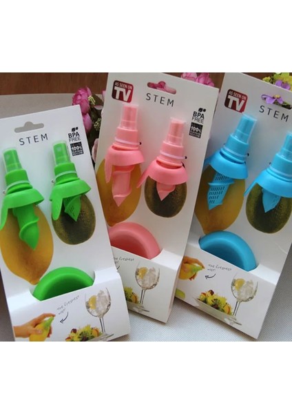 Yeşil 1 Takım 3 Adet Tarzı Et Ev Mutfak Aletleri Limon Portakal Püskürtücü Meyve Suyu Narenciye Sprey Pişirme Aletleri Aksesuarlar Ücretsiz Sg (Yurt Dışından) fırsatları