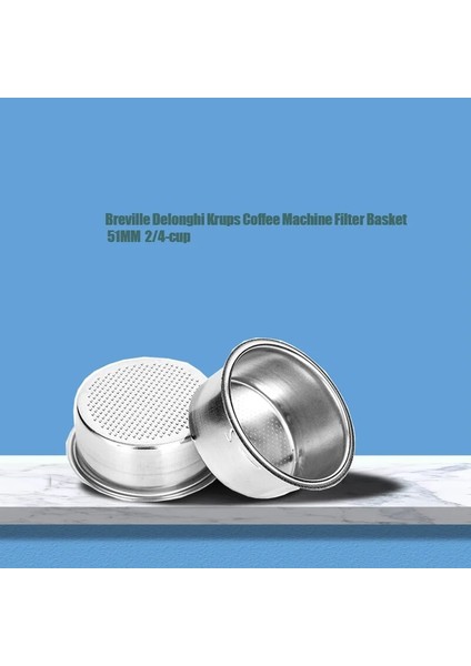 4 Adet 4 Fincan Tarzı Yüksek Basınçlı Breville Delonghi Krups Kahve Makinesi Filtre Sepeti Pod Çift Bardak Paslanmaz Çelik Tek Katmanlı Bardak (Yurt Dışından) fiyatları
