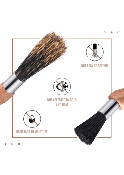 Desen 6 Stili Soulhand Kahve Fırçası Öğütücü Bar Masaüstü Temizleme Fırçası Ipi ile Kahve Makinesi Fırça Temizleyici Barista Ev Mutfak (Yurt Dışından) fiyatları