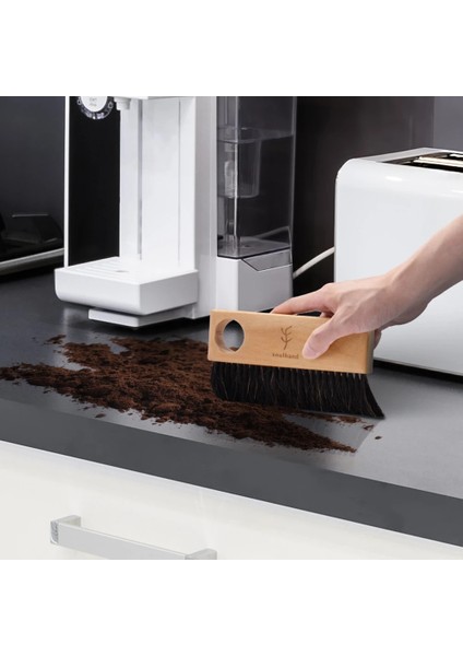 Desen 6 Stili Soulhand Kahve Fırçası Öğütücü Bar Masaüstü Temizleme Fırçası Ipi ile Kahve Makinesi Fırça Temizleyici Barista Ev Mutfak (Yurt Dışından) fırsatları