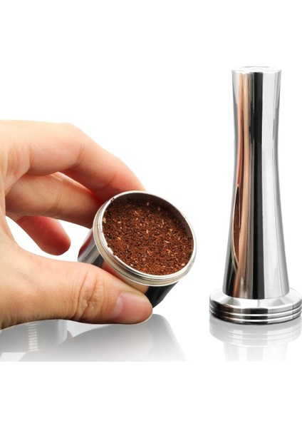 Erik Tarzı Katı Paslanmaz Çelik Ağır Düz Kaplama Taban Kahve Sabotaj Espresso Dıy Basın Kahve Dolce Gustonespressoilly Için (Yurt Dışından) modelleri