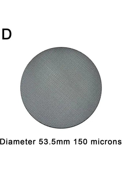D Stili .5 Iletişim Duş Ekranı Puck Ekran Filtresi Kafesi Kahve Makinesi Için Evrensel Olarak Kullanılan Yeniden Kullanılabilir Çelik Filtre (Yurt Dışından)