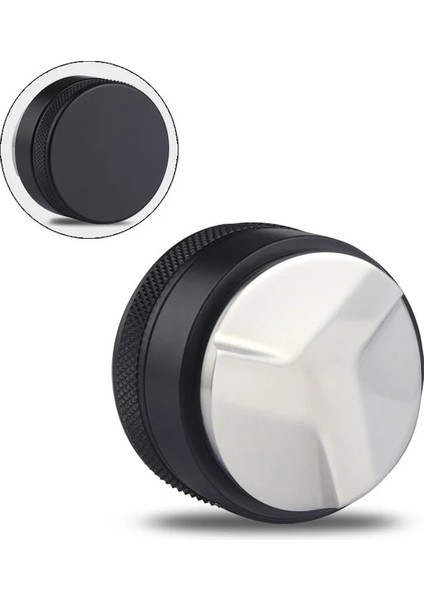 B-Düz Tarzı 51 mm Alaşım Kahve Dağıtıcı ve Kurcalama, Çift Kafa Kahve Düzleştirici Uyar, Ayarlanabilir Derinlik- Profesyonel Espresso El Kurcalamaları mm (Yurt Dışından) modelleri