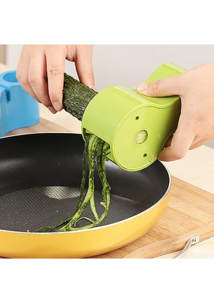 Pembe Tarzı Sebze Spiralizer Kesici Kalemtıraş Patates Meyve Spiral Zu Salatası Bitkisel Aletler Keuken Pişirme Mutfak Aksesuarları Aracı (Yurt Dışından) modelleri
