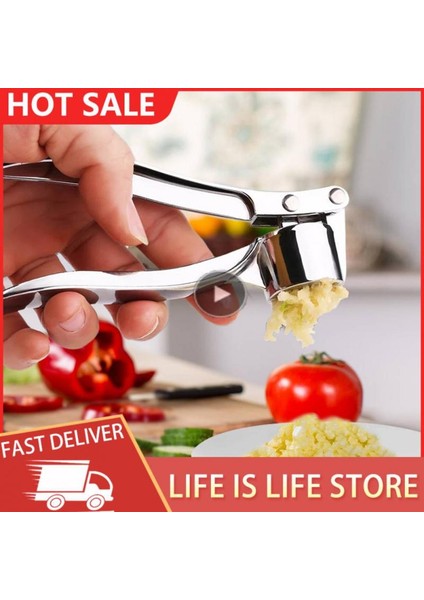 M Tarzı Taklit Paslanmaz Çelik Çok Fonksiyonlu Sarımsak Presi Kırıcı Mutfak Pişirme Zencefil Sıkacağı Ezici El Zencefil Kıyma Araçları (Yurt Dışından) fırsatları