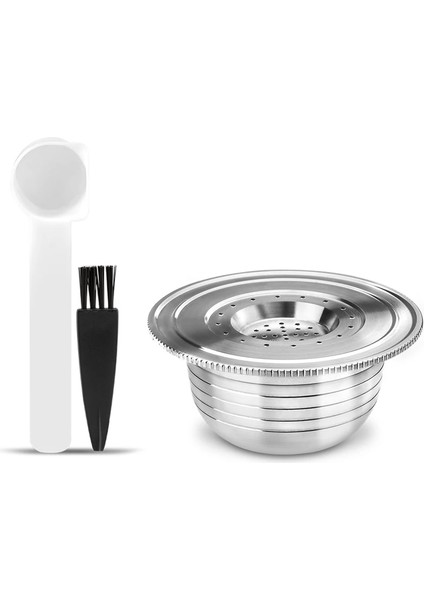Açık Sarı Stil Icafilas Paslanmaz Çelik Reusalbe Kahve Cpaule Conta ve Bialetti Opera Makinesi Için Filtre Espresso Kahve Kapsülleri (Yurt Dışından)