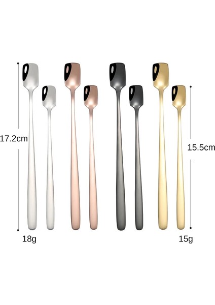 17.2cm Gümüş Tarzı Upspirit Yaratıcı Uzun Saplı Paslanmaz Çelik Kahve Kaşığı Karıştırma Dondurma Tatlı Çay Kaşığı Mutfak Aksesuarları Için Gadget (Yurt Dışından) modelleri