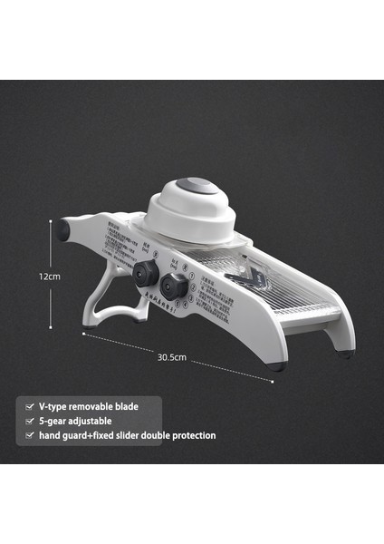 Kesici Stili Çok Fonksiyonlu Limon Rende Sebze Dilimleme Sepeti, Meyve Patates Kıyıcı Havuç Kesici Dilimleme Mutfak Aksesuarları (Yurt Dışından)