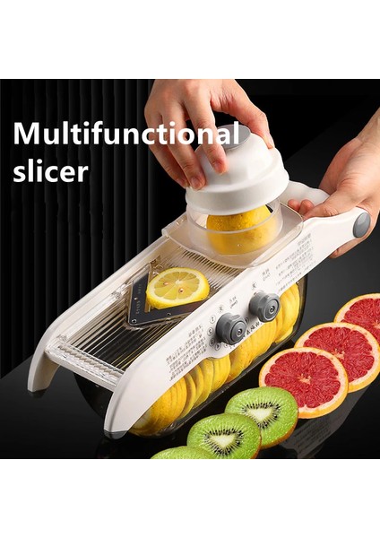 Kesici Stili Çok Fonksiyonlu Limon Rende Sebze Dilimleme Sepeti, Meyve Patates Kıyıcı Havuç Kesici Dilimleme Mutfak Aksesuarları (Yurt Dışından) modelleri