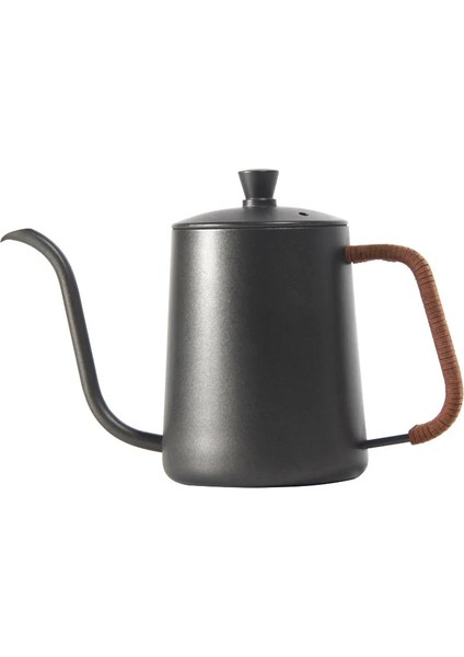 Silver 600ML Style Drip Kettle 350ML 600ML Cof Tea Pot Non-Stick Coating Food Grade Stainless Steel Gooseneck Drip Kettle Swan Neck Thin Mouth (Yurt Dışından) fırsatları
