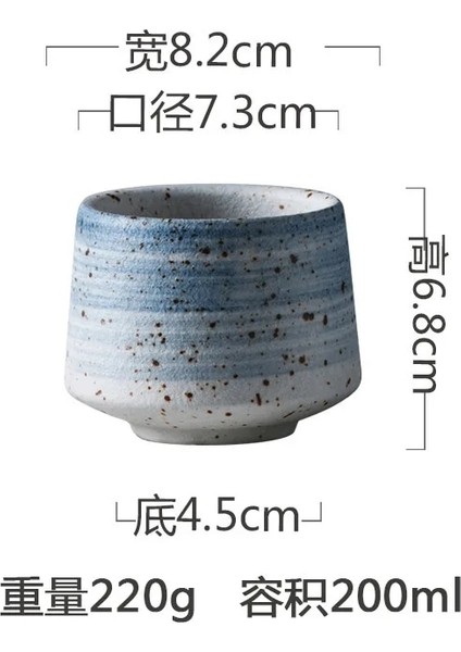 C Stili Seramik Sofra 200ML Kahve Fincanı Iskandinav Tarzı Taşınabilir Çay Fincanı Yaratıcı Küçük Su Bardağı Süt Bardakları Çay Seti (Yurt Dışından)