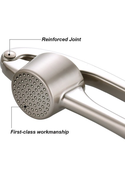 No.9 Stili Premium Metal Sarımsak Presi Sarımsak Kıyma Kıyıcı Kırıcı Baskı Dilimleme Rende Sıkacağı Büyük Saplı Mutfak Aletleri (Yurt Dışından) fırsatları