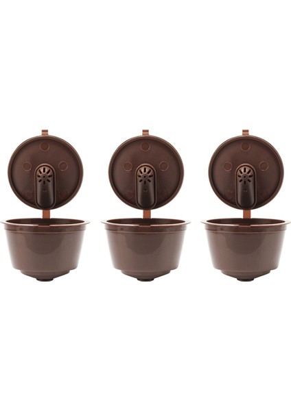 3 Adet Tarzı Nespresso Yeniden Kullanılabilir Kahve Makinesi Aksesuarları Için Kapsül Adaptörü Kapsüller Dolce Gusto Drog ile Uyumlu Dönüştürme (Yurt Dışından)