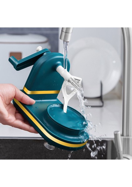 Bir Stil Meyve Elma Soyma Makinesi Dilimleme Manuel Döner Mutfak Aracı Narenciye Için Soyma Aletleri El-Krank Patates Tart Kesici Yeni (Yurt Dışından) fırsatları