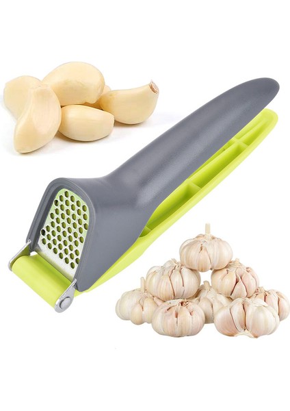 Bir Stil Sarımsak Presi Kırıcı Çok Fonksiyonlu El Zencefil Kıyma Sebze Zencefil Sıkacağı Ezici Mutfak Aksesuarları (Yurt Dışından)