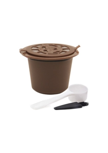 Açık Yeşil Tarzı Nespresso Makinesi Kahve Kapsül Plastik Kapsül Doldurulabilir Yeniden Nescafe Için Icafilas Kahve Filtreleri (Yurt Dışından)