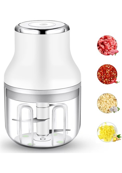 Beyaz Stil 250 ml Mini Elektrikli Sarımsak Kıyıcı Gıda Parçalayıcı Gıda Kesici Kıyma Zencefil Ezici Makinesi Biber Sebze Kırıcı Mutfak Aracı (Yurt Dışından) fiyatları