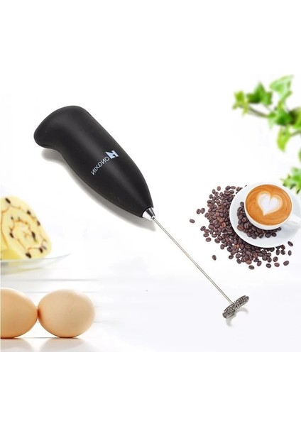Bk Tarzı Otomatik Elektrikli Süt Köpürtücü Yumurta Köpüğü Kahve Makinesi Yumurta Süt Için Cappuccino Çırpma Araçları Taşınabilir Ev Mutfak Kahve Çikolata (Yurt Dışından)