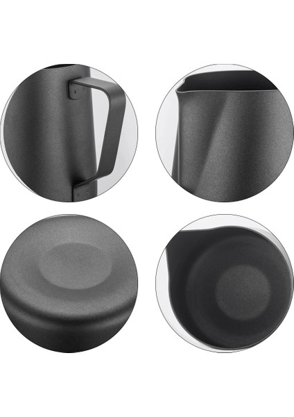 150ML Tarzı Paslanmaz Çelik Süt Köpürtme Sürahi Fincan Aracı Barista Araçları Kahve Moka Cappuccino Latte Süt Köpürtme Sürahi Sürahi Kahve Aracı (Yurt Dışından)