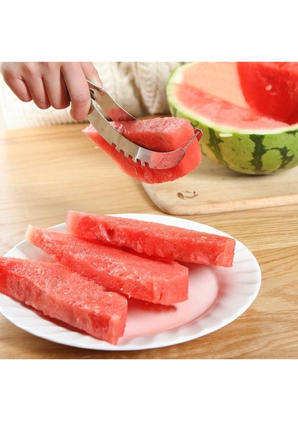 A Tipi Tarzı Karpuz Kesici Bıçak Mutfak Artefakt Salata Meyve Dilimleme Sebze Kesici Aracı Karpuz Kazıcı Mutfak Aksesuarları (Yurt Dışından) modelleri