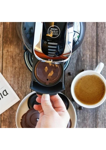 7 Adet Tarzı Doldurulabilir Kahve Kapsülleri Filtreli Bardak Kaşık ve Temizleme Fırçası ile Nescafe Dolce Gusto Sepetleri Pod Yumuşak Tadı Tatlı (Yurt Dışından) modelleri