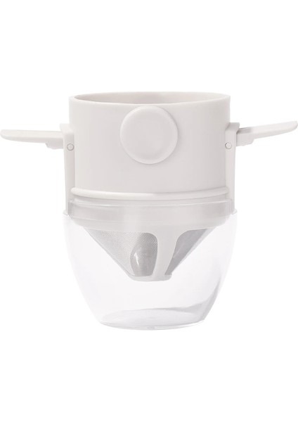 Kupa Stili ile E Taşınabilir Kahve Filtresi Katlanabilir Damla Kahve Çay Tutucu Huni Sepetleri Yeniden Kullanılabilir Kağıtsız Dökün Kahve Damlatıcı Süzgeç (Yurt Dışından)