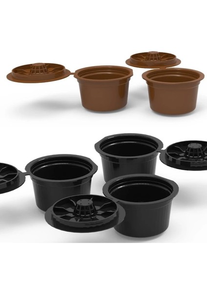 3 Adet Rastgele Renk Stili Dolce Gusto Için Doldurulabilir Kahve Kapsülü Yeniden Kullanılabilir Paslanmaz Çelik Filtre Bardak Tutucu Pod Nescafe Kahve Makinesi Crema Maker Için (Yurt Dışından) fiyatları