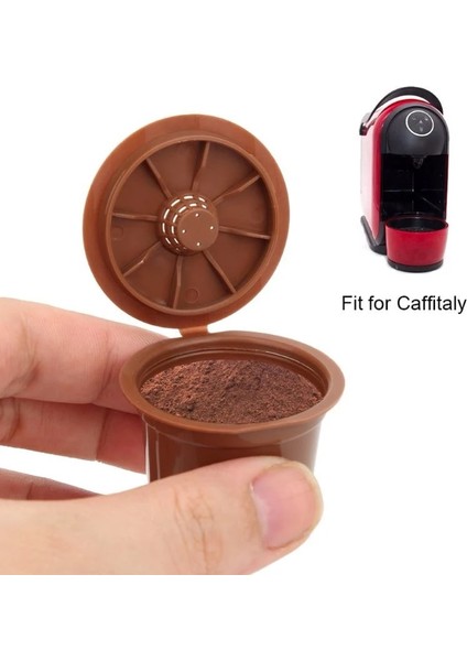 3 Adet Rastgele Renk Stili Dolce Gusto Için Doldurulabilir Kahve Kapsülü Yeniden Kullanılabilir Paslanmaz Çelik Filtre Bardak Tutucu Pod Nescafe Kahve Makinesi Crema Maker Için (Yurt Dışından) modelleri