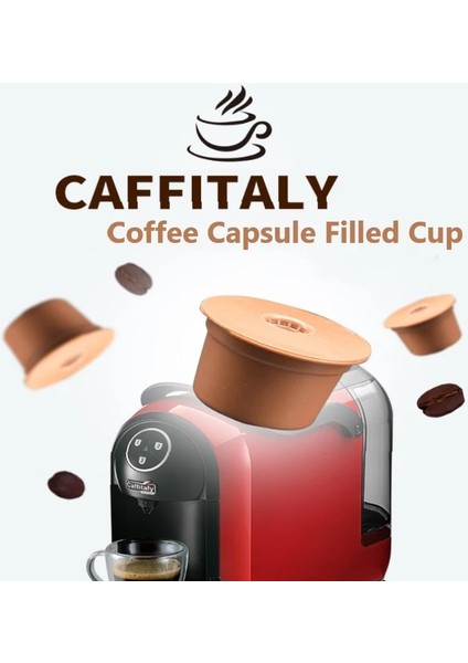 3 Adet Rastgele Renk Stili Dolce Gusto Için Doldurulabilir Kahve Kapsülü Yeniden Kullanılabilir Paslanmaz Çelik Filtre Bardak Tutucu Pod Nescafe Kahve Makinesi Crema Maker Için (Yurt Dışından) fırsatları