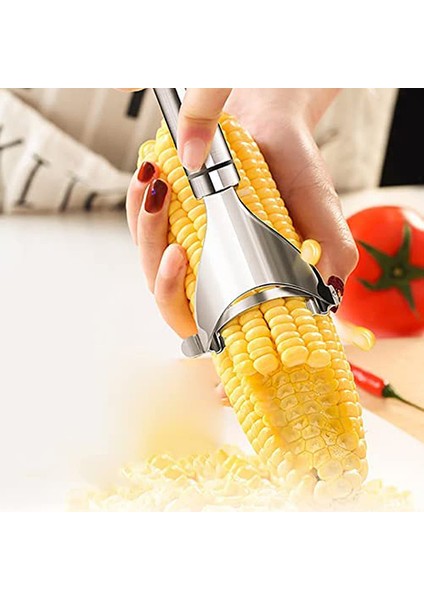 2 Adet Tarzı Mısır Striptizci Kesici Mısır Tıraş Makinesi Soyucu Kavun Meyve Planya Mısır Sheller Harman Mutfak Aletleri Koçanı Sökücü Paslanmaz Çelik (Yurt Dışından) modelleri