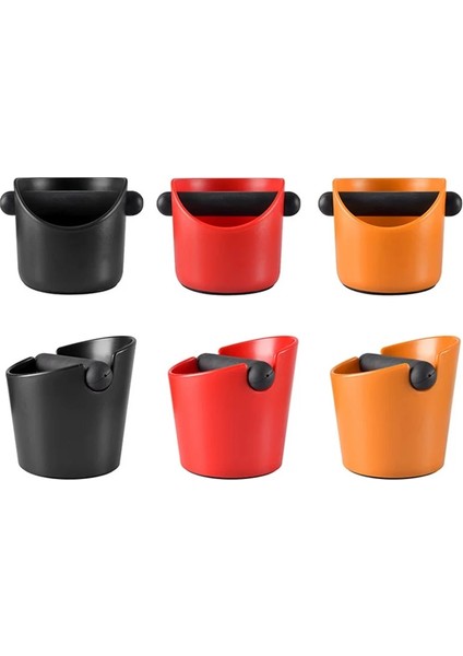 Düz Ağız Stili Realand Abs Şok Emici Espresso Knock Box Kaymaz Kahve Öğütme Dökümü Kutusu Çöp Kutusu Barista Için Ayrılabilir Knock Bar ile (Yurt Dışından)