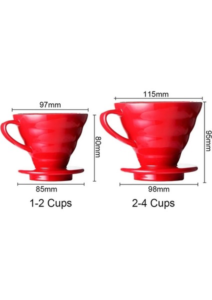 Siyah-2 Tarzı Seramik Kahve Damlatıcı V60 Kahve Kupaları Için Ayrı Standlı Damla Filtre Fincan Kahve Makinesi Makinesi Motor V60 Için Set (Yurt Dışından)
