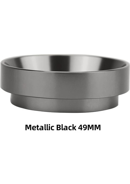 Metalik Siyah 49MM Stili Profesyonel Espresso Kahve Dozaj Halkası mm Doz Huni Alüminyum Kahve Malzemeleri Bira Kase Kahve Tozu Için Parçaları (Yurt Dışından)