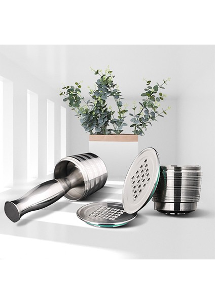 1 Kapsül Stili Nespresso Doldurulabilir Kapsül Yeniden Kullanılabilir Kahve Filtresi Damlatıcı Çelik Nespresso Kahve Makinesi Kapsül De Cafe Yeniden Kullanılabilir (Yurt Dışından) fiyatları