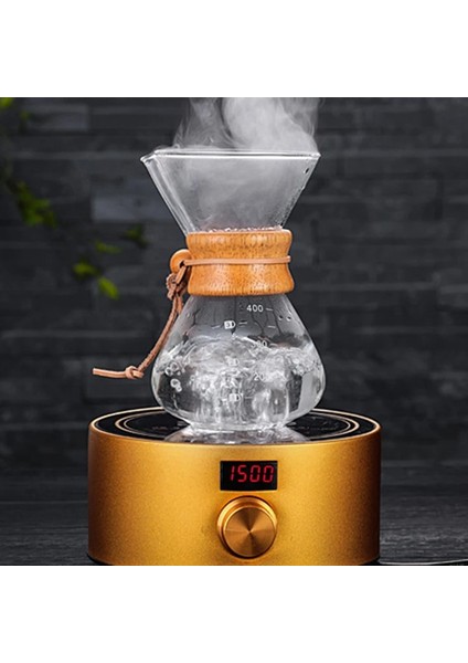 Filtre Stili Yok Isıya Dayanıklı Klasik Cam Cezveler Kahve Makinesi Kahve Makinesi Üzerine Dökün Paslanmaz Çelik Kahve Filtresi Damlama Potu 400ML (Yurt Dışından) indirimleri