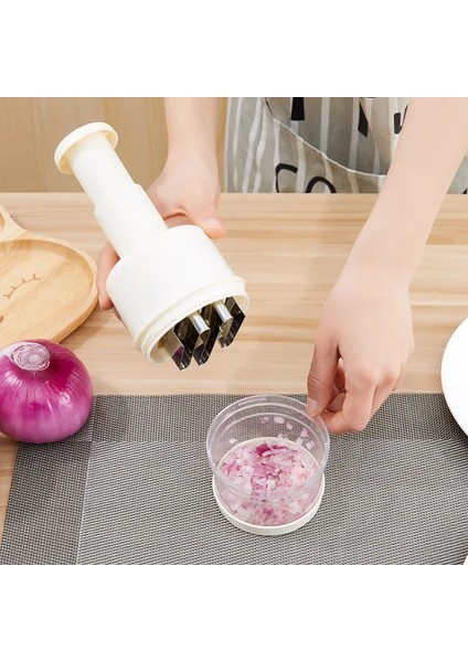 No.2 Tarzı Çok Işlevli Sebze Doğrayıcı Sarımsak Biber Soğan Elle Kesilmiş Parçalayıcı Mutfak Kolaylığı Sebze Aracı Mutfak Aksesuarları (Yurt Dışından) modelleri