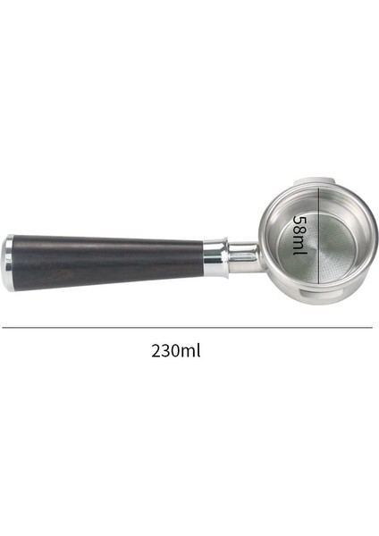 SIYAH-58MM-TREFOIL Stili Breville Bes Filtre Kahve Dipsiz Portafilter Paslanmaz Çelik Yedek Filtre Sepeti Cafe Kahve Araçları (Yurt Dışından) fiyatları