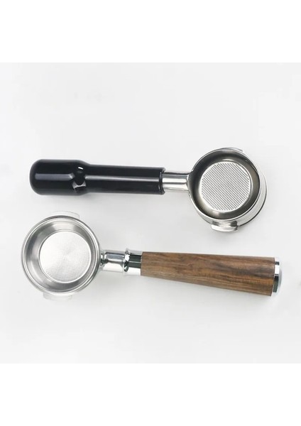 SIYAH-58MM-TREFOIL Stili Breville Bes Filtre Kahve Dipsiz Portafilter Paslanmaz Çelik Yedek Filtre Sepeti Cafe Kahve Araçları (Yurt Dışından) modelleri