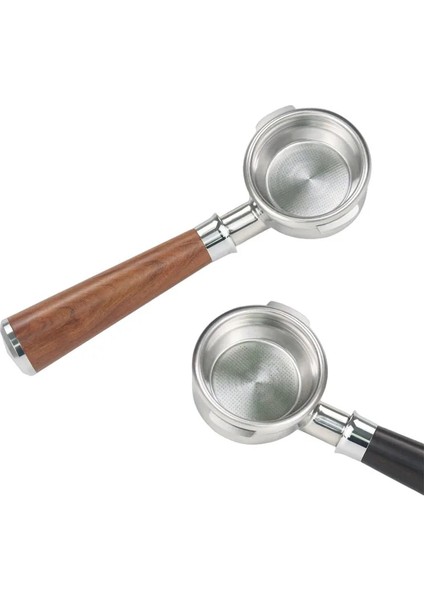 SIYAH-58MM-TREFOIL Stili Breville Bes Filtre Kahve Dipsiz Portafilter Paslanmaz Çelik Yedek Filtre Sepeti Cafe Kahve Araçları (Yurt Dışından) indirimleri