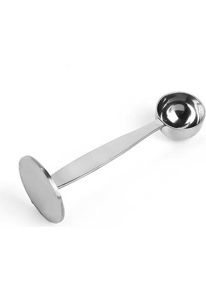 Gümüş Tarzı 304 Paslanmaz Çelik Kahve Sabotaj Espresso Kahve Sabotaj Ölçüm Kaşığı ile Kahve Tozu Basın Barista Sabotaj Aracı (Yurt Dışından)