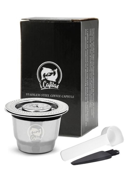 Lor S Tarzı I Cafilas Reusabel Kahve Kapsülü Nespresso Filtresi Için Dolce Gusto Pod Için Cafissimo Kahve Fincanı Için Lor Paslanmaz Çelik Pod (Yurt Dışından)