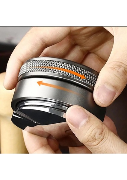 53 mm Tarzı mm Kahve Dağıtıcı ve Sabotaj Çift Kafa Kahve Düzleştirici Ayarlanabilir Derinliğe Uyar Profesyonel Espresso El Kurcalamaları (Yurt Dışından)